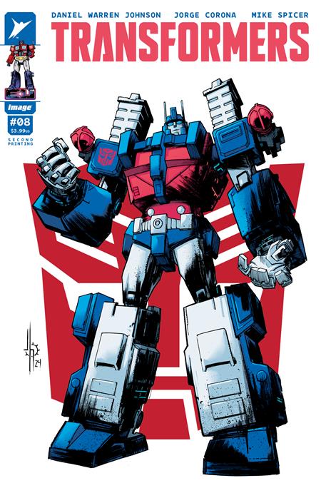 Transformers #8 2cnd Print Variant