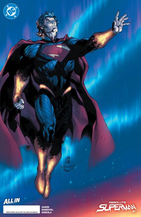 Absolute Superman #1 Jim Lee Card Stock Variant Key Alert!!!