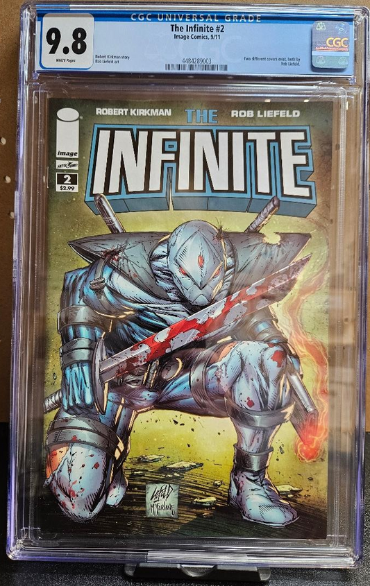 CGC Graded 9.8 The Infinite #2 McFarlane Variant