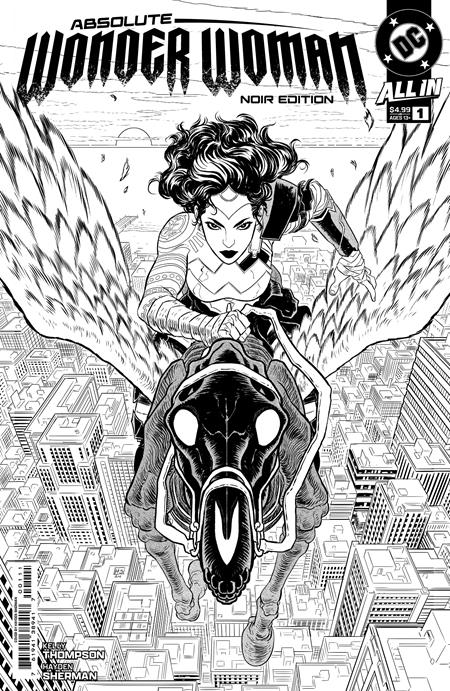 Absolute Wonder Woman #1 Noir Edition