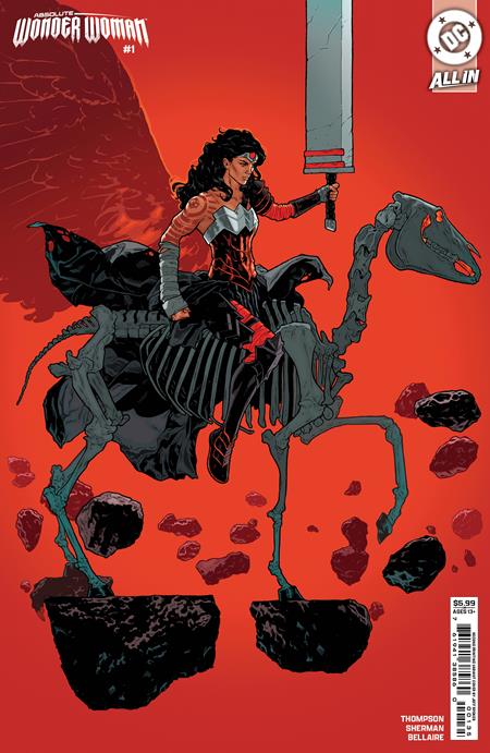 Absolute Wonder Woman #1 2cnd Print Stock Variant