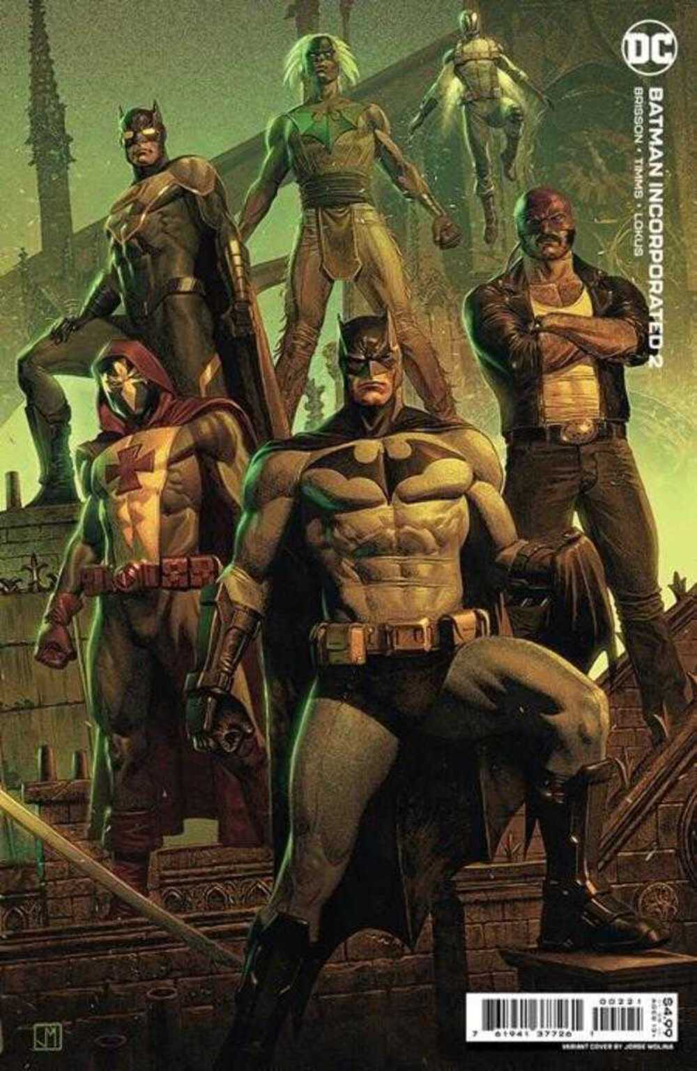 Batman Incorporated #2 (Vol 3) Jorge Molina Card Stock Variant