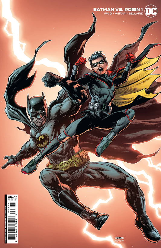 Batman vs Robin #1 Jason Fabok Card Stock Variant