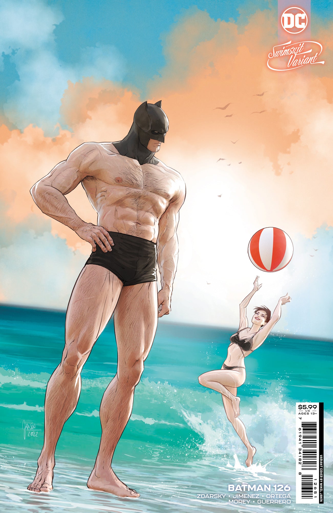 Batman #126 (Vol 3) Janin Card Stock Summer Variant