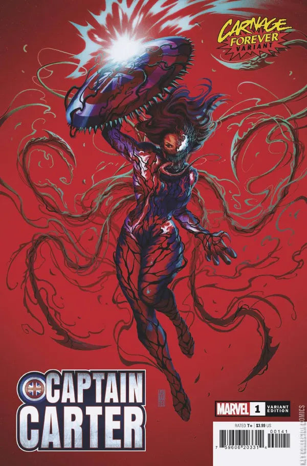 Captain Carter #1 Carnage Forever Variant