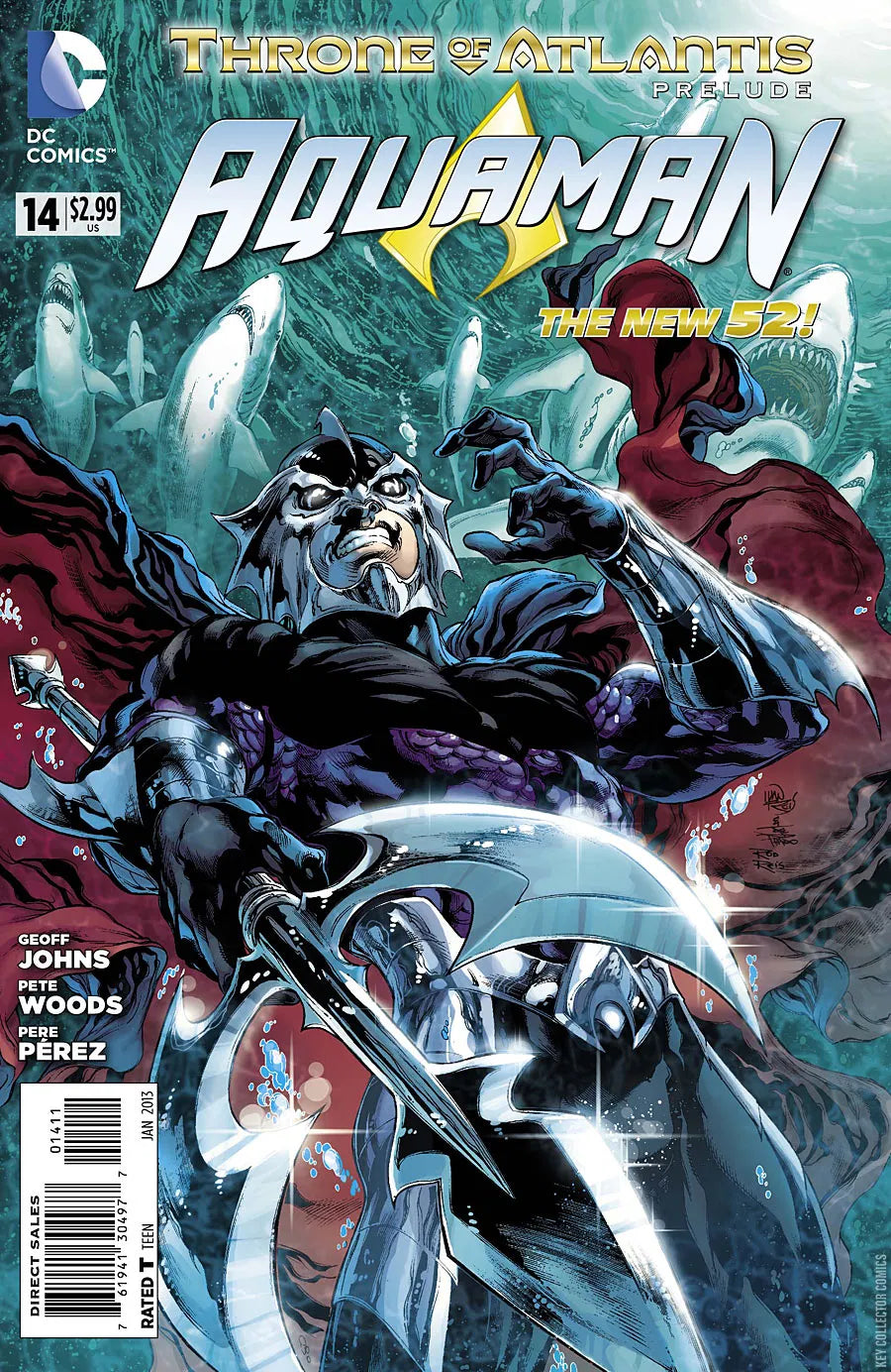 Aquaman #14 (Vol 7) Prelude Throne of Atlantis