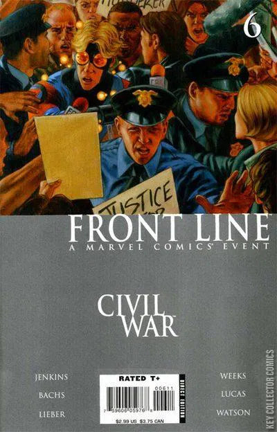 Marvel Civil War: Front Line #6