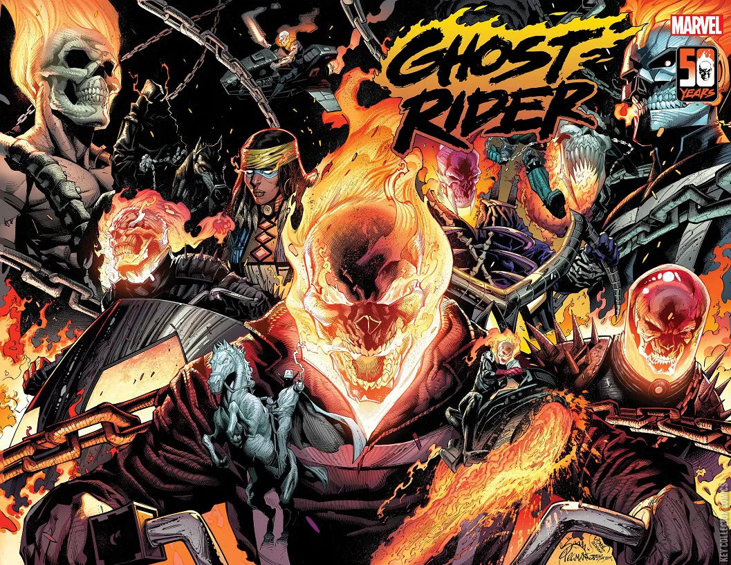 Ghost Rider #1 (Vol 9) Stegman Wraparound Variant Key Alert!!!