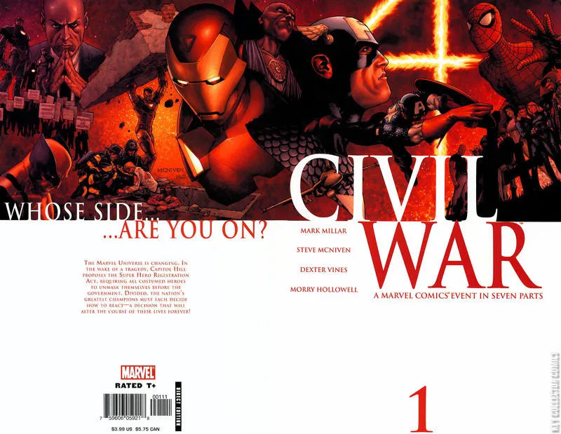 Marvel Civil War #1