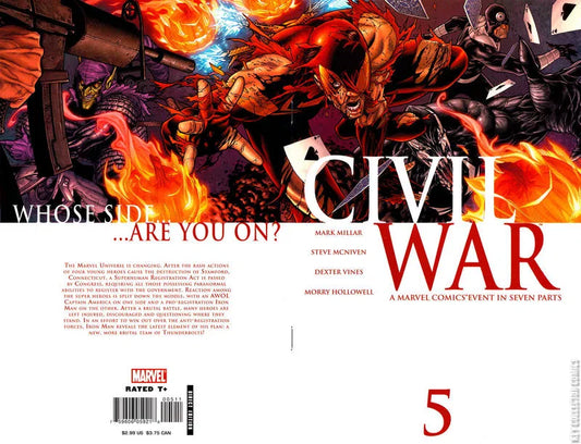 Marvel Civil War #5 Key Alert!!!