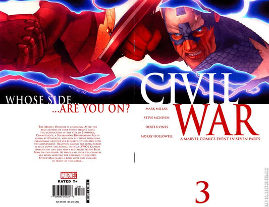 Marvel Civil War #3 Key Alert!!!