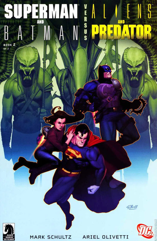 Superman & Batman vs Aliens & Predator #2