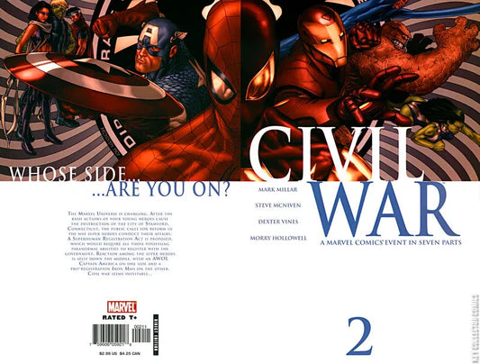 Marvel Civil War #2 Key Alert!!!