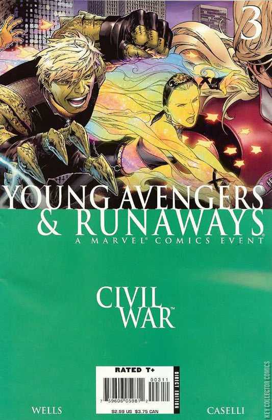 Marvel Civil War: Young Avengers and the Runaways #3