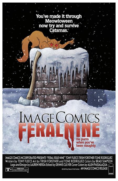 Feral #9 Homage Variant Pre-Order (01/15/25)