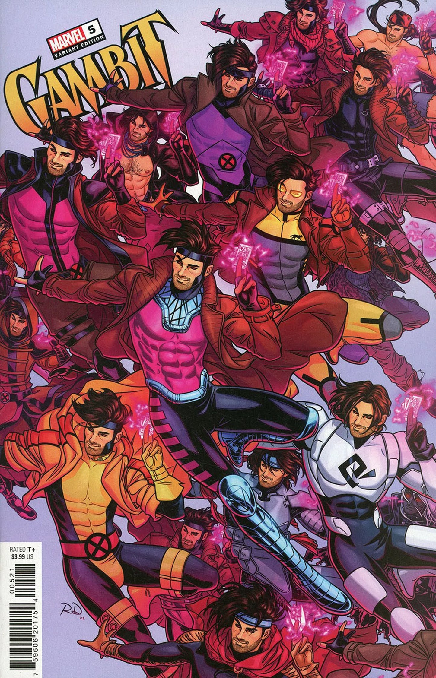 Gambit #5 (Vol 6) Russell Dauterman Variant