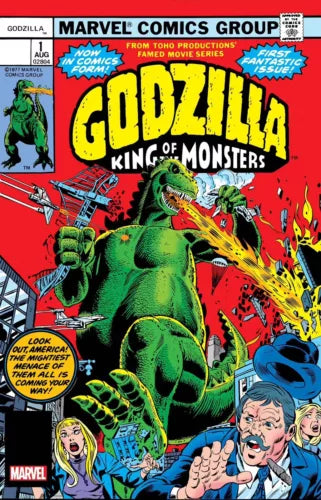 Godzilla #1 Facsimile Marvel Promo Poster New