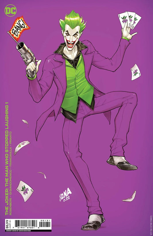 The Joker: The Man Who Stopped Laughing #1 Nakayama Card Stock Variant