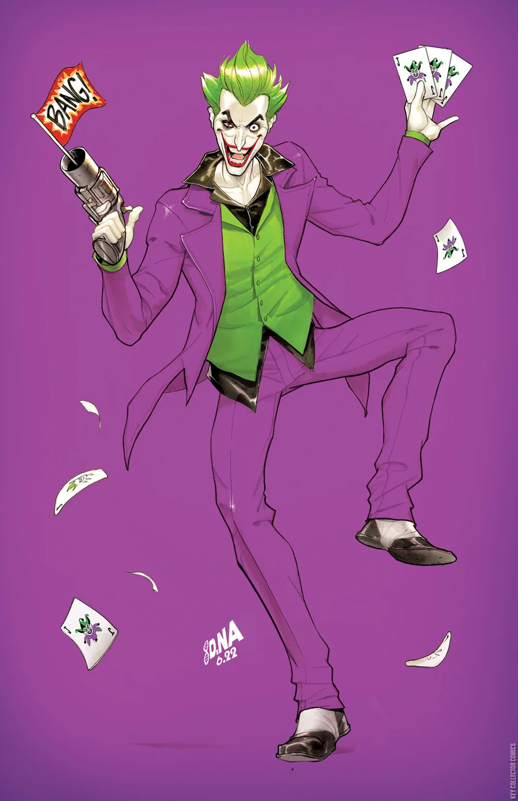 The Joker: The Man Who Stopped Laughing #1 Foil Variant