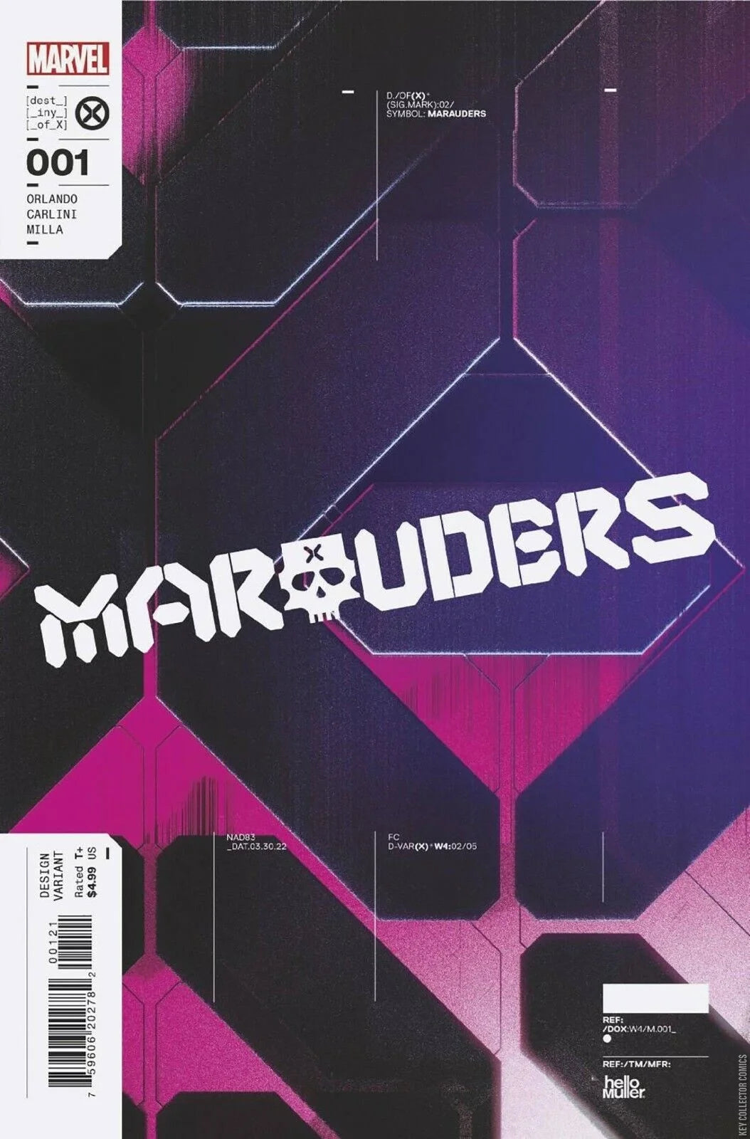 Marauders #1 (Vol 2) Muller Variant