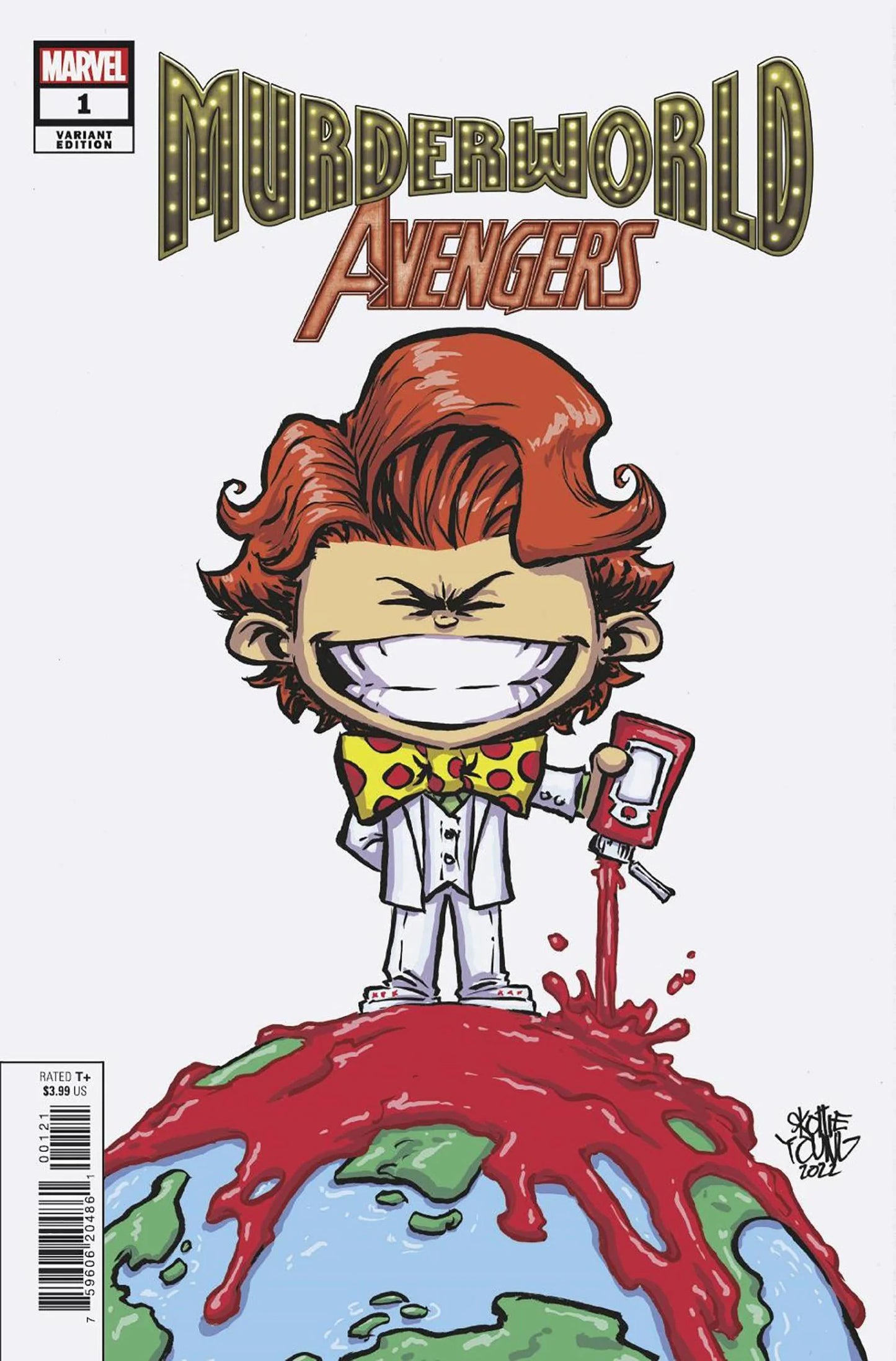 Murderworld: Avengers #1 Skottie Young Variant