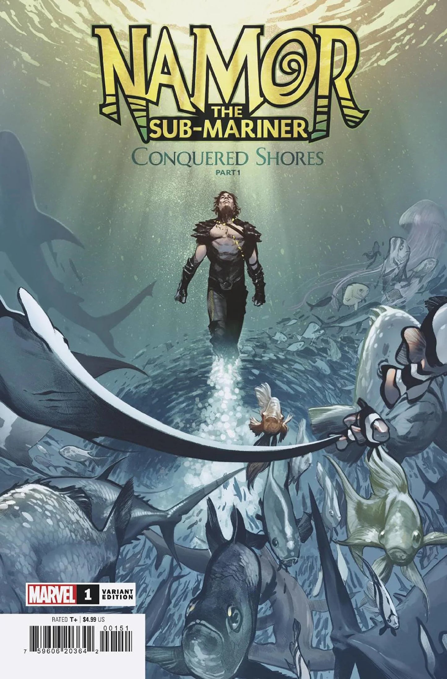 Namor the Sub-Mariner: Conquered Shores #1 Larraz Variant