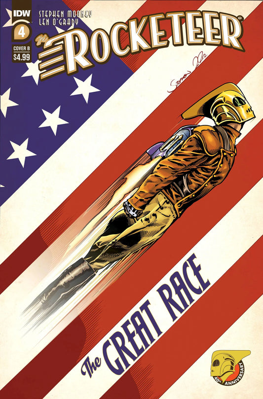 The Rocketeer #4: The Great Race Stephen Mooney Variant