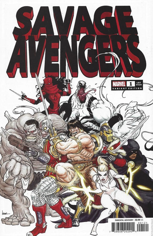 Savage Avengers #1 (Vol 2) 1:50 Andrews Variant