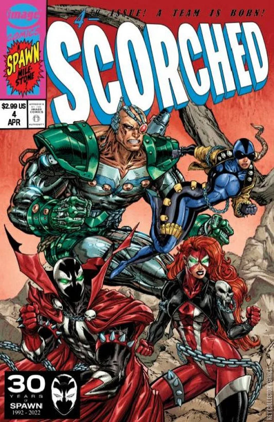 Spawn: Scorched #4 Todd McFarland X-Men Homage Variant