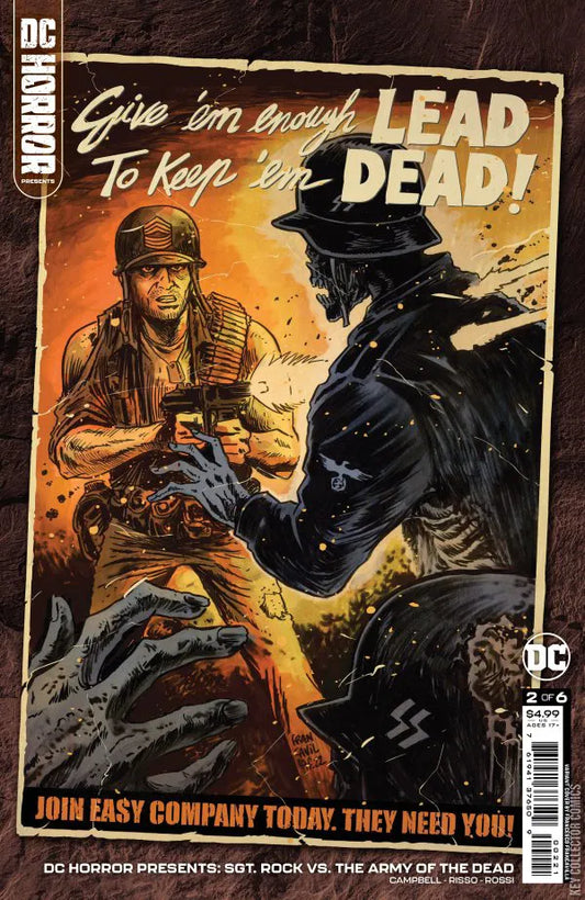 DC Horror Presents: Sgt. Rock vs. The Army of the Dead #2 Francavilla Variant