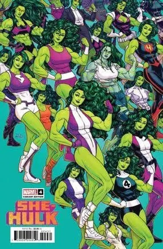 She-Hulk #4 (Vol 5) Russell Dauterman Variant