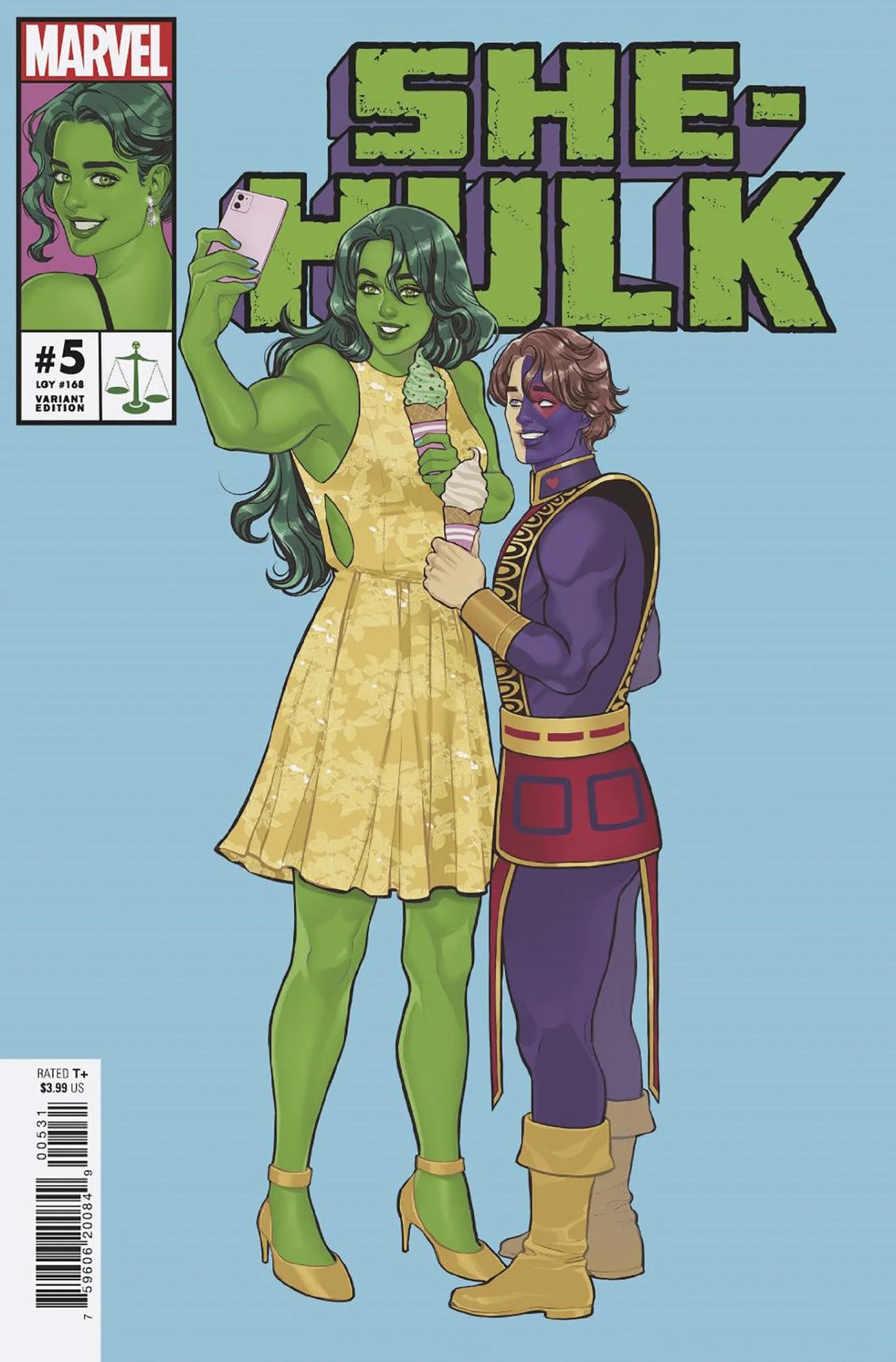 She-Hulk #5 (Vol 5) Romy Jones Variant