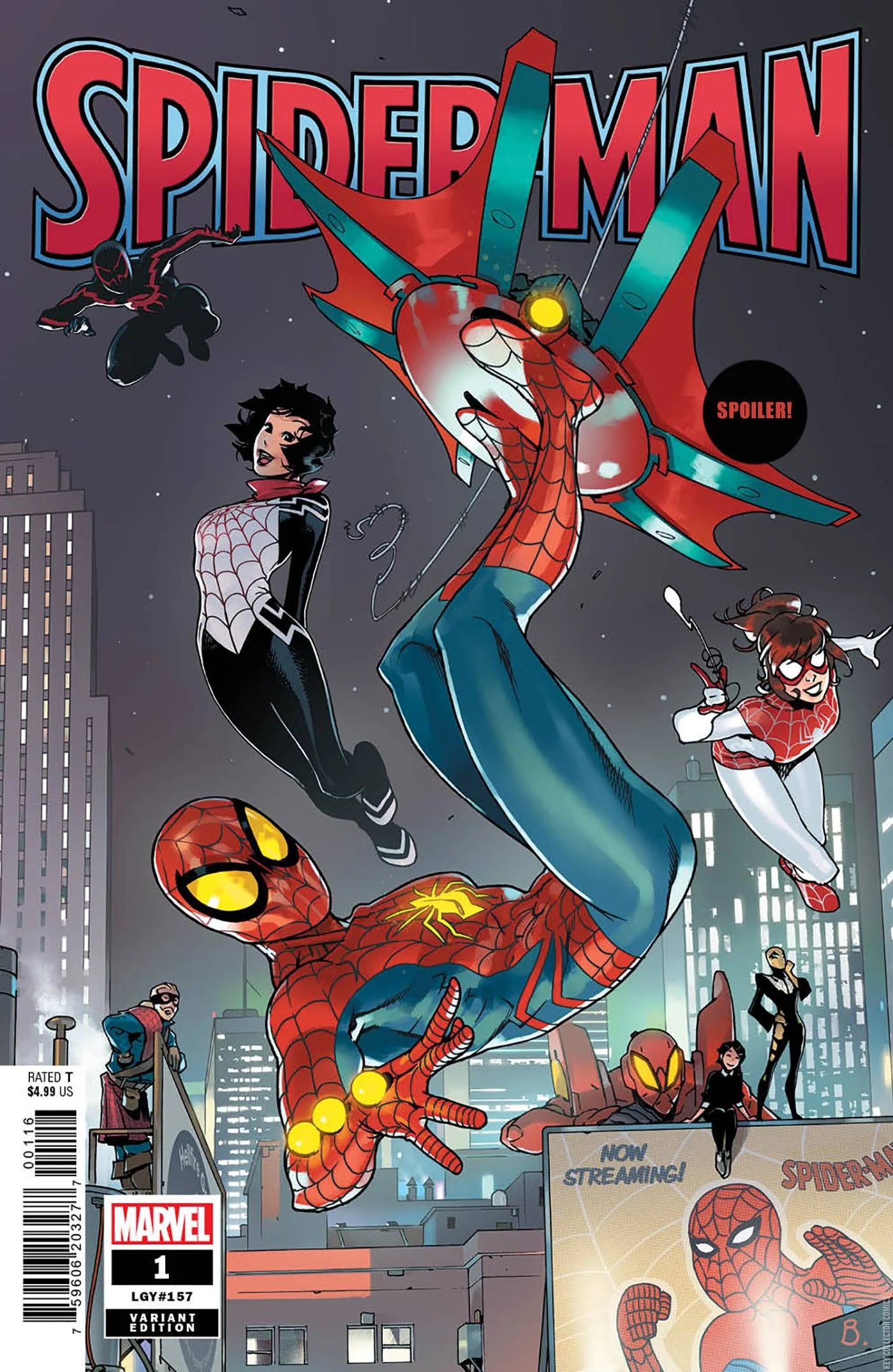 Spider-Man #1 (Vol 4) Bengal Variant