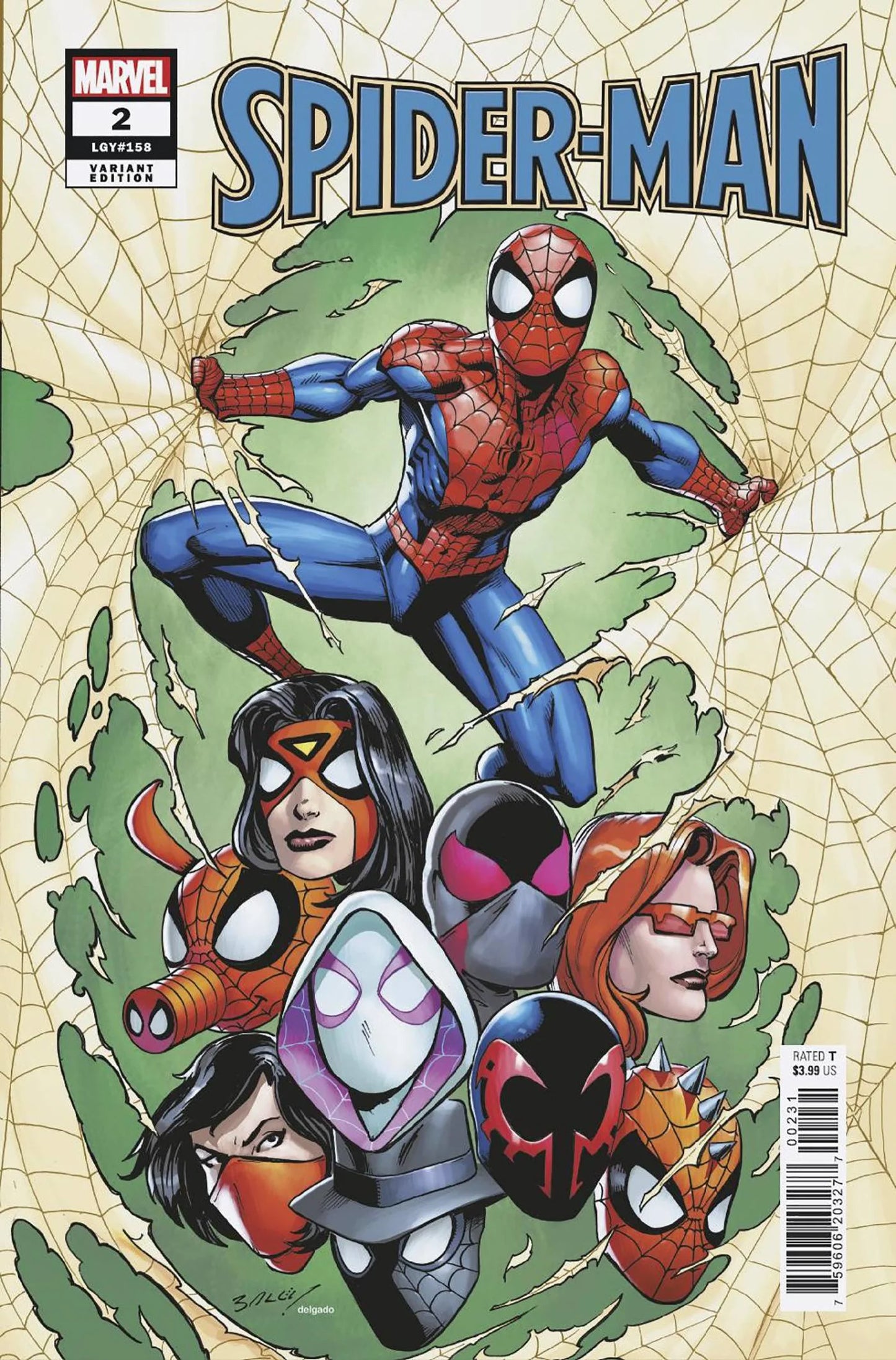 Spider-Man #2 (Vol 4) Mark Bagley Variant