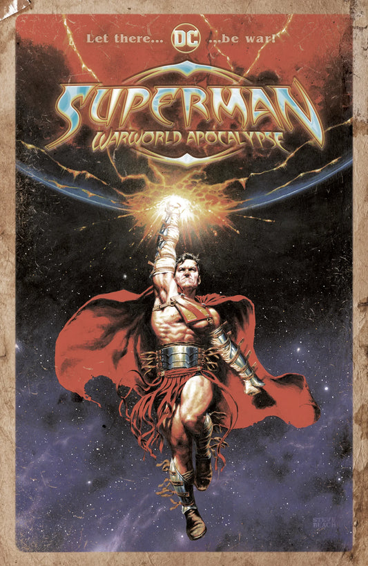 Superman: Warworld Apocalypse #1 Steve Beach Card Stock Variant