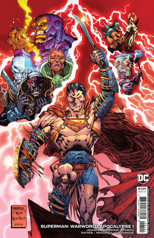 Superman: Warworld Apocalypse #1 Mario Foccillo Variant