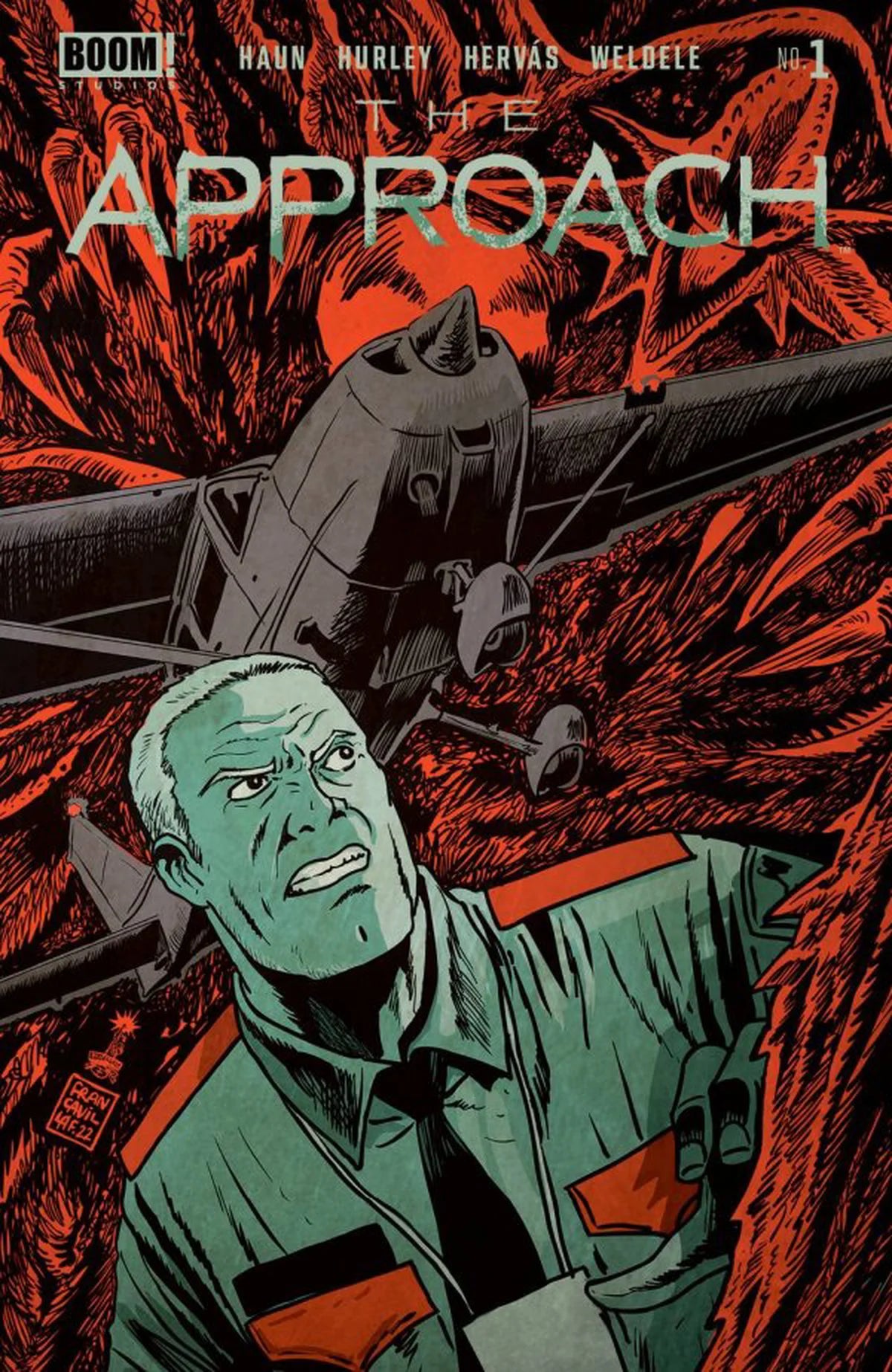 The Approach #1 Red Unlockable Francavilla Variant