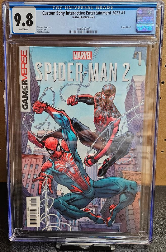 CGC Graded 9.8 Gamerverse: Spider-Man 2 #1