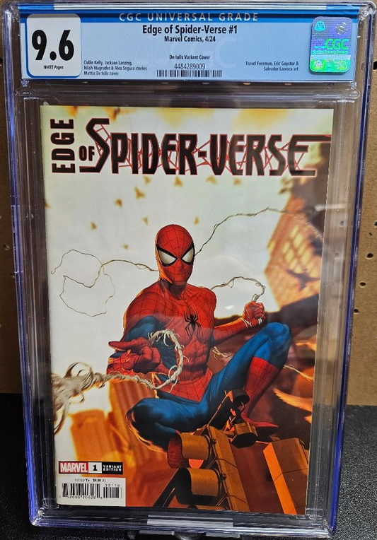 CGC Graded 9.6 Edge of Spider-Verse #1 Secret Variant Key Alert!!!